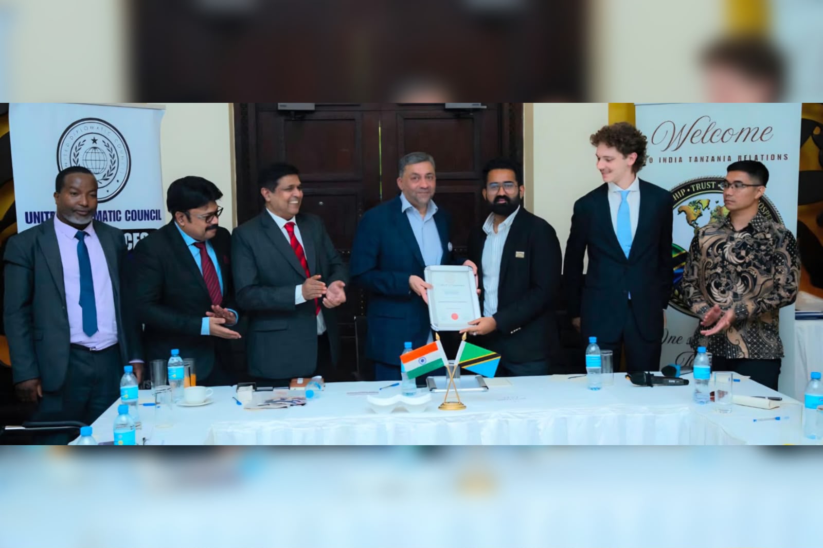 Dr. Ramakrishna Vijayakumar Receives Honorary Health Commissioner Appointment at International Ceremony in Tanzania