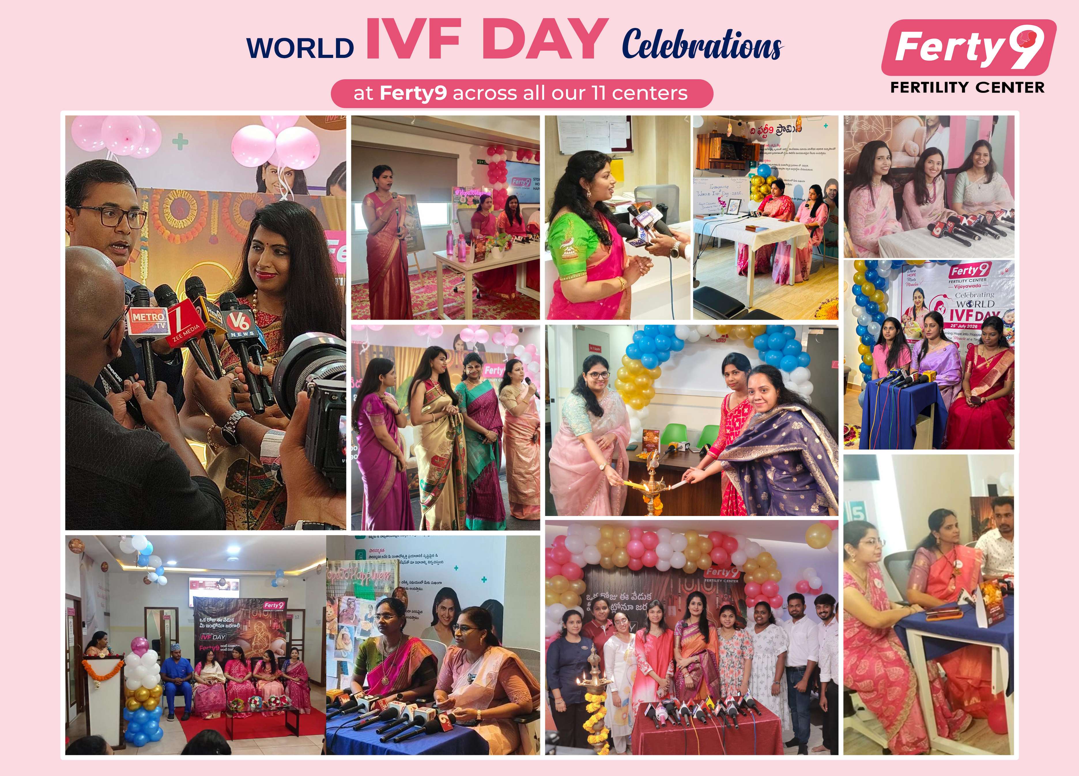 Ferty9 Fertility Centres Bring Global Recognition to Telangana and Andhra Pradesh