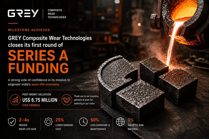 From Foundry To Funded: How GREY Composite Wear Technologies Reached A ₹58 Crore Valuation In Seven Months