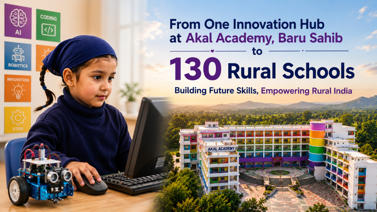 From One Innovation Hub to 130 Rural Schools: Bringing AI & Future Skills to Rural India