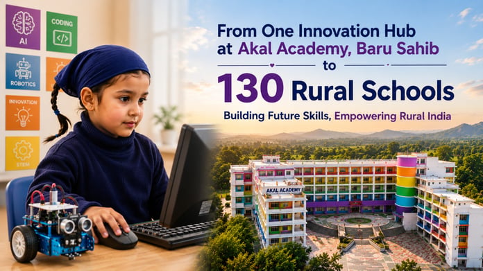 From One Innovation Hub to 130 Rural Schools: Bringing AI & Future Skills to Rural India