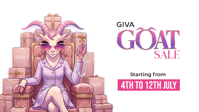 GIVA Kicks Off GIVA GOAT Sale Featuring the Brand's Biggest Online Offers