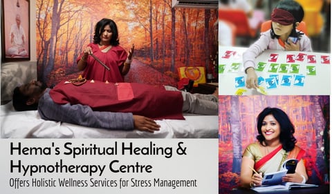 Hema's Spiritual Healing & Hypnotherapy Centre Offers Holistic Wellness Services for Stress Management