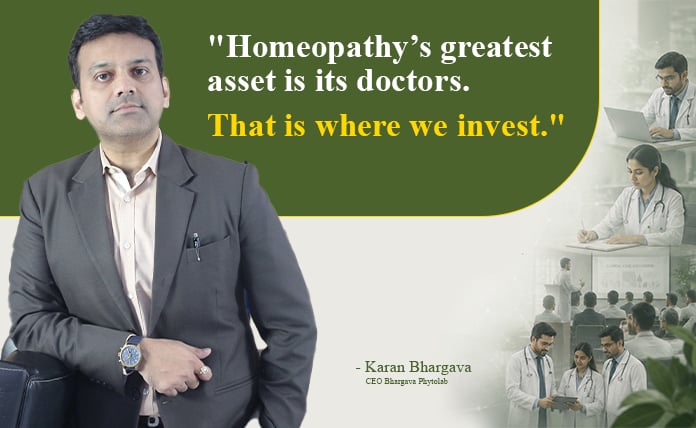 In an Era of Scrutiny, Karan Bhargava Is Investing in Homeopathy's Greatest Asset-Its Doctors