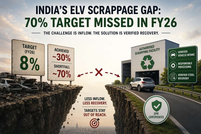 India's ELV Scrappage Shortfall: Why Automakers Missed FY26 Targets and What the ELV Rules 2026 Amendment Means for the Industry