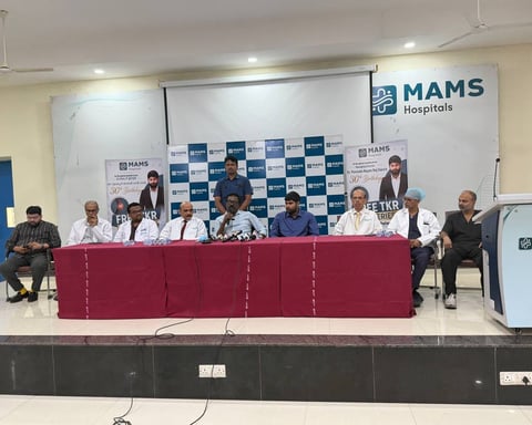 MAMS Hospitals Completes Over 100 Free Total Knee Replacement Surgeries on Dr. Puvvada Nayan Raj’s Birthday