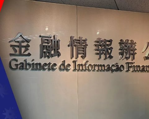 The Cotai Strip casino district in Macau, where six licensed operators filed more than 2,000 suspicious transaction reports in the first half of 2026
