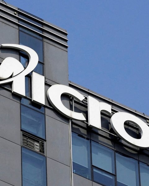 Silicon wafers used in semiconductor manufacturing, the foundational material Micron's $3 billion supply chain investment aims to secure domestically