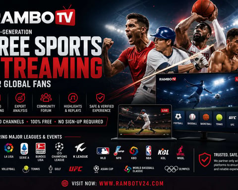 RamboTV Introduces Free HD Sports Streaming Platform for Fans Worldwide