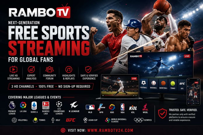 RamboTV Introduces Free HD Sports Streaming Platform for Fans Worldwide