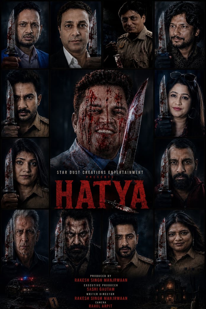 STAR DUST CREATIONS ENTERTAINMENT ANNOUNCES ITS UPCOMING CRIME THRILLER WEB SERIES "HATYA"
