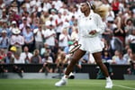 Serena Williams returns to Wimbledon 2026 Centre Court first round singles Maya Joint