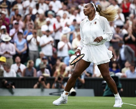Serena Williams returns to Wimbledon 2026 Centre Court first round singles Maya Joint