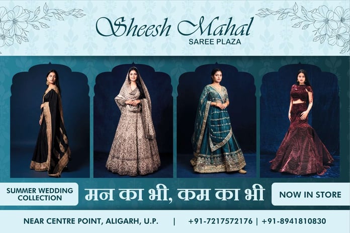 Sheesh Mahal Saree Plaza Since 1980, Three Generations Carrying One Promise of Vishwas aur Aadhunikta