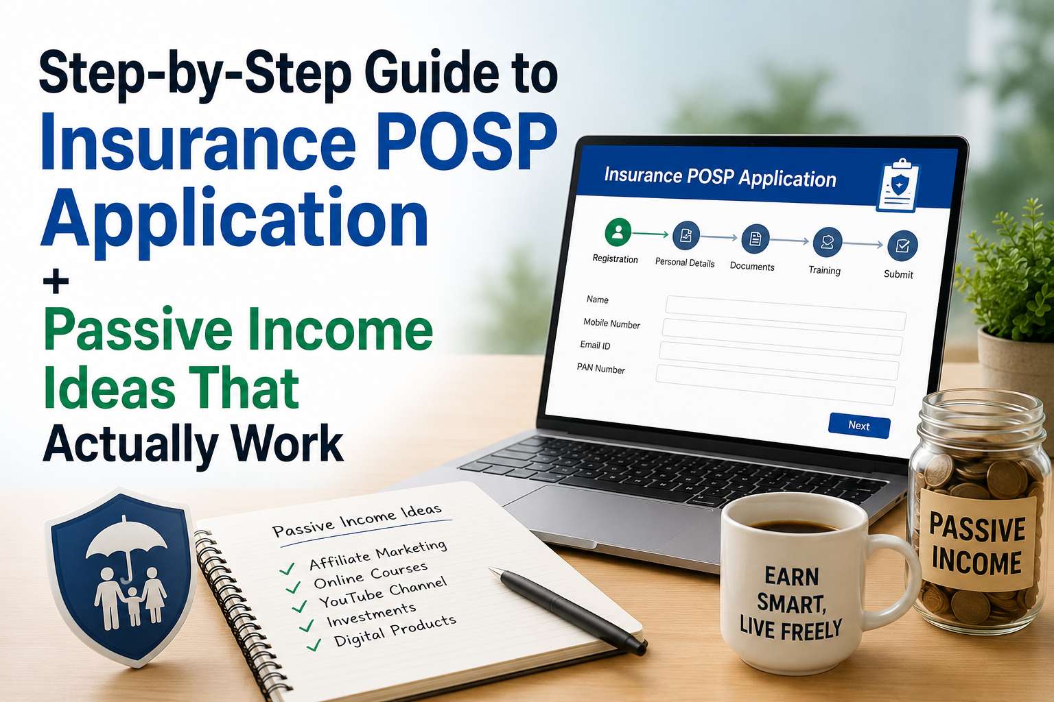 Step-by-Step Guide to Insurance POSP Application + Passive Income Ideas That Actually Work