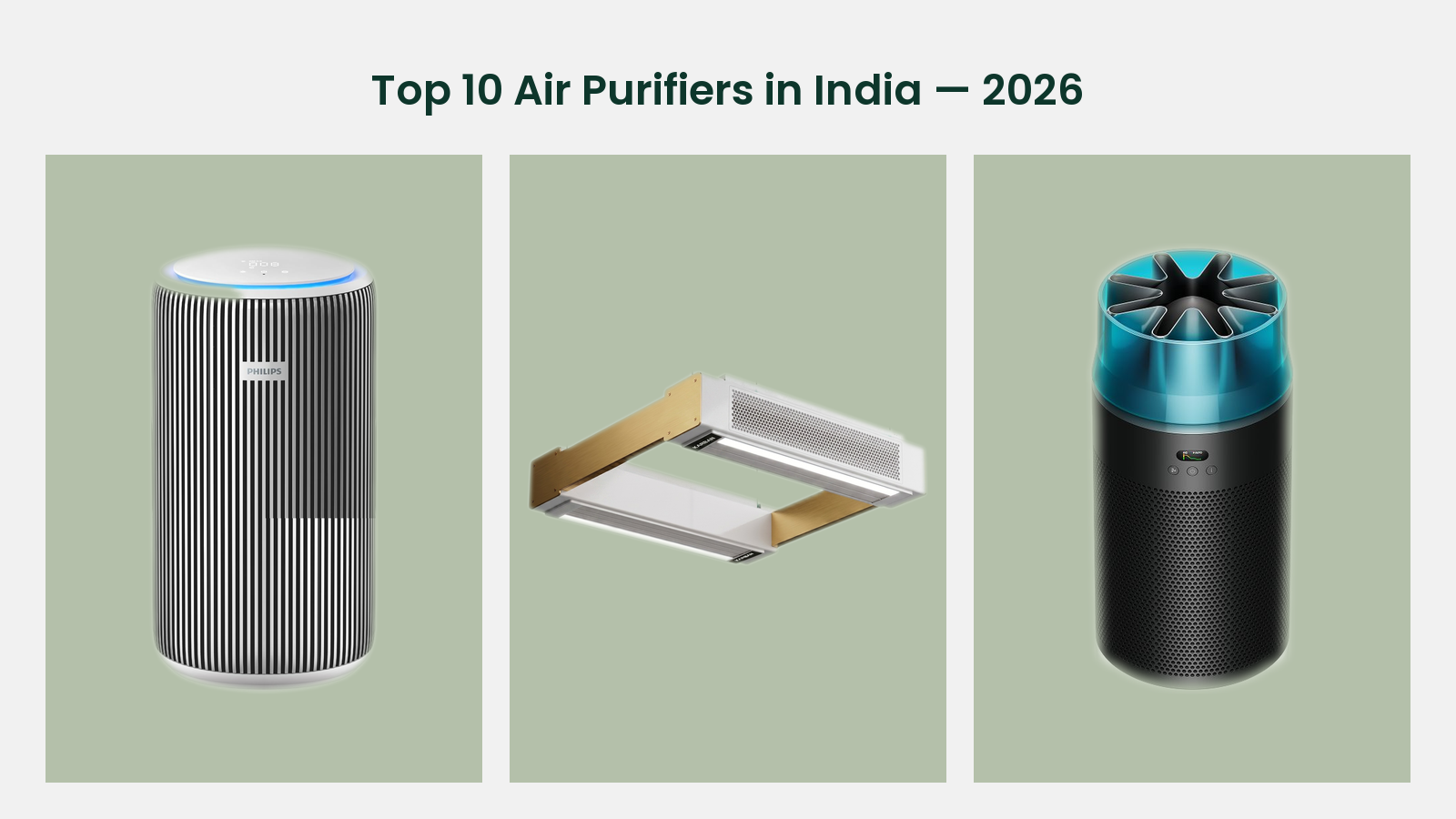 Top 10 Air Purifiers for Indian Homes in 2026