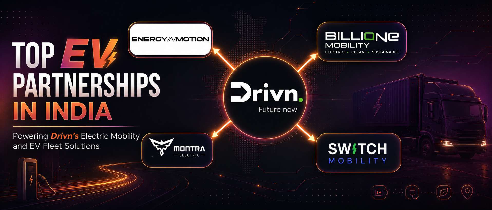 Top EV Partnerships in India Powering Drivn’s Electric Mobility and EV Fleet Solutions