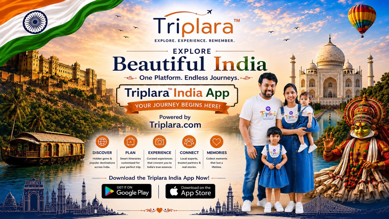 Triplara.com Founder Announces Triplara™ India App, an Affordable Tourism Experience Platform to Explore Beautiful India