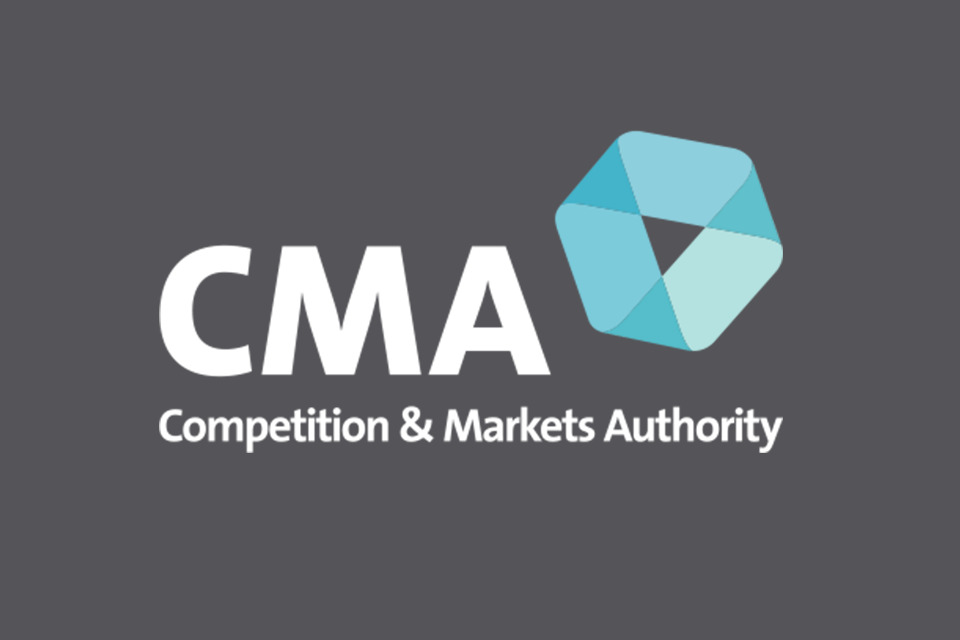 UK Competition and Markets Authority logo CMA editorial photography merger ruling