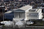 The US Supreme Court building in Washington DC, where the 6-3 birthright citizenship ruling prompted the DOJ birth tourism crackdown
