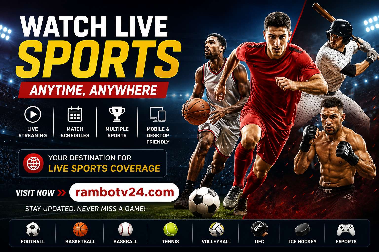 Watch Live Sports Without Missing a Moment