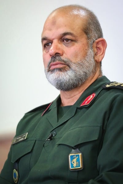 Gen. Ahmad Vahidi, commander of Iran's Islamic Revolutionary Guard Corps