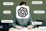 Office workers using AI tools on laptops, representing the growing adoption of ChatGPT among adults and parents
