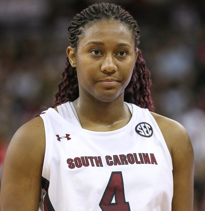 Aliyah Boston Indiana Fever WNBA star who suffered knee injury vs Seattle Storm July 2026