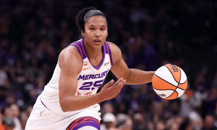 Phoenix Mercury forward Alyssa Thomas during a 2026 WNBA game