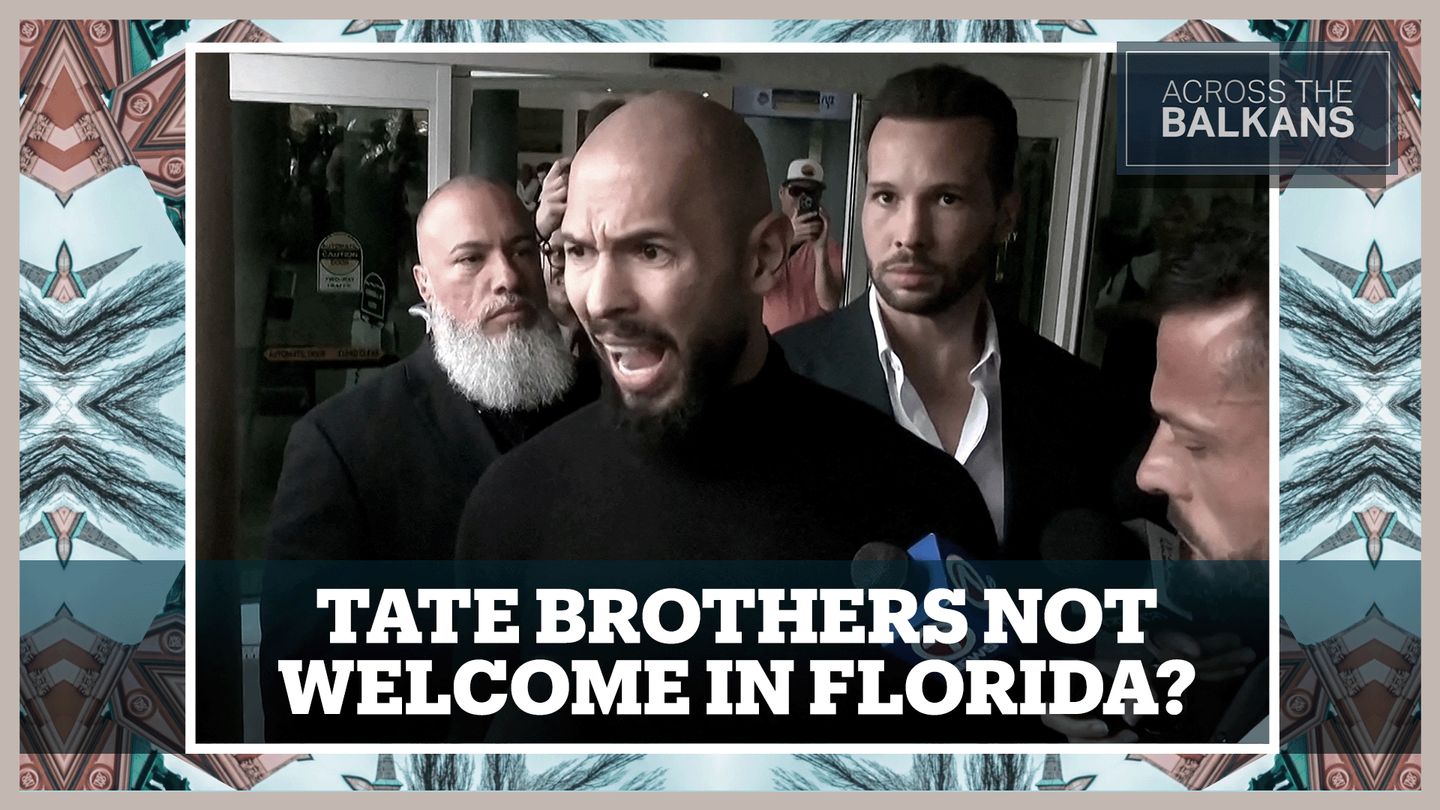 File photo of Andrew Tate and Tristan Tate facing UK charges and Florida investigation