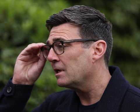Andy Burnham, Mayor of Greater Manchester, campaigns door-to-door in Ashton-in-Makerfield ahead of his June 2026 by-election