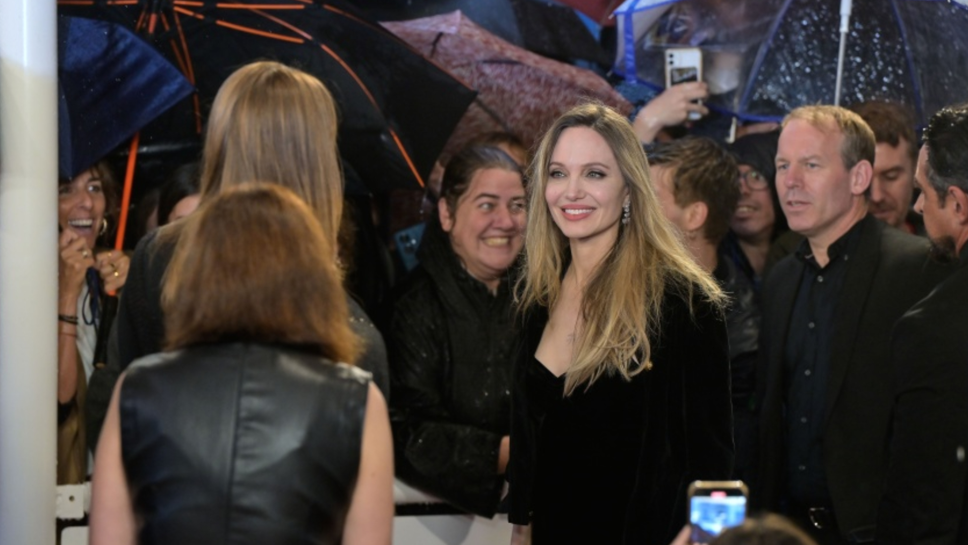 Angelina Jolie at the San Sebastian Film Festival premiere of Couture