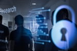 Computing research lab used for AI and cybersecurity evaluation testing