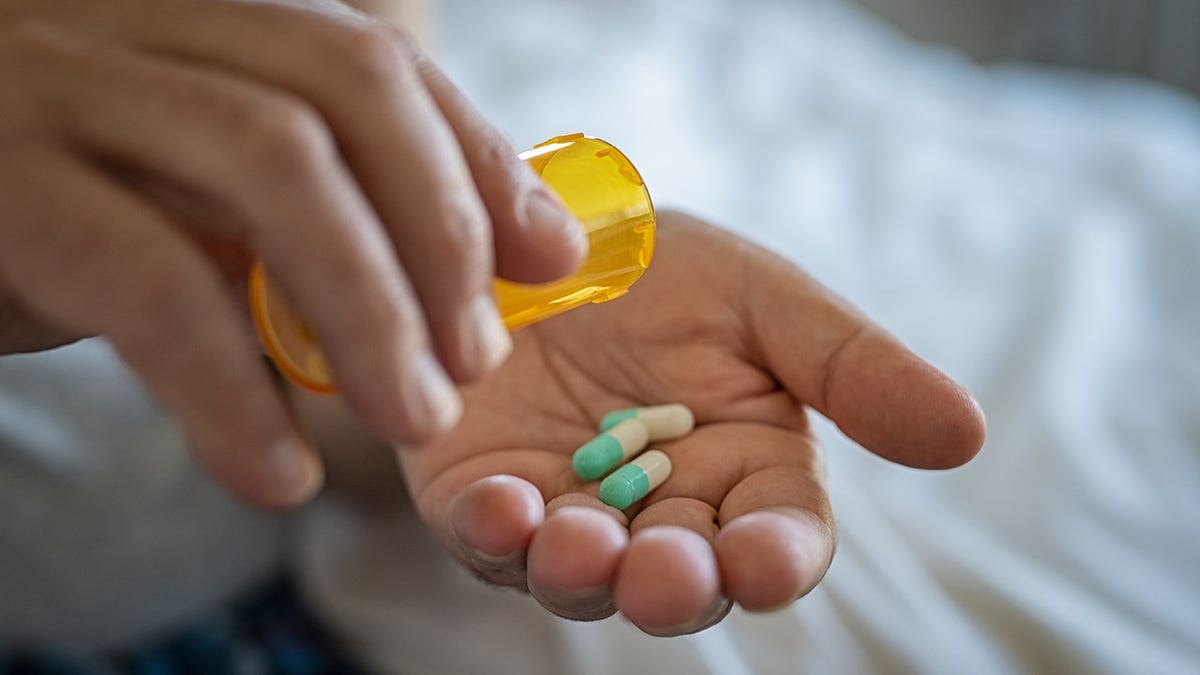 Prescription antibiotic pills for treating cyclosporiasis infection