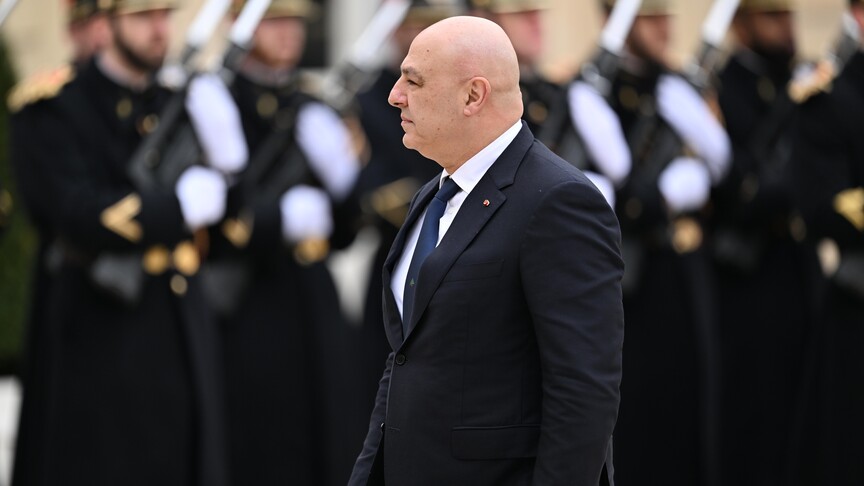 Lebanese President Joseph Aoun before departing for Washington to meet with US President Donald Trump on July 21, 2026