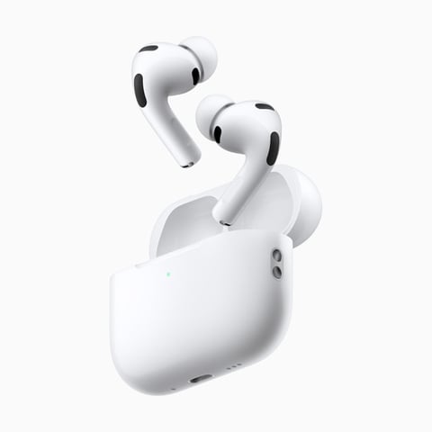Apple AirPods Pro 3 product hero image from Apple newsroom