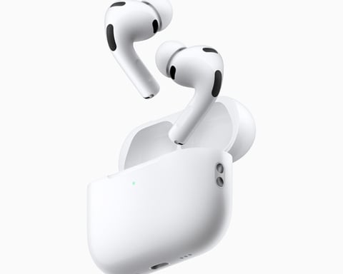 Apple AirPods Pro 3 product hero image from Apple newsroom