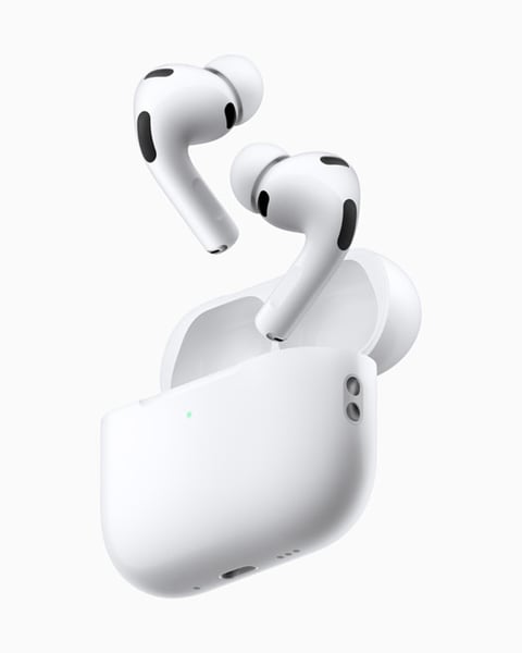 Apple AirPods Pro 3 product hero image from Apple newsroom