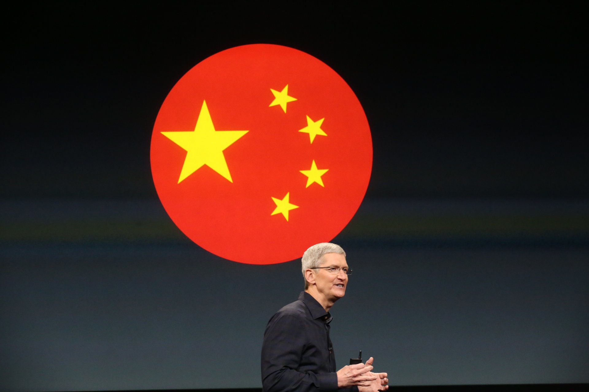 Apple store and products in China as Apple Intelligence receives regulatory approval