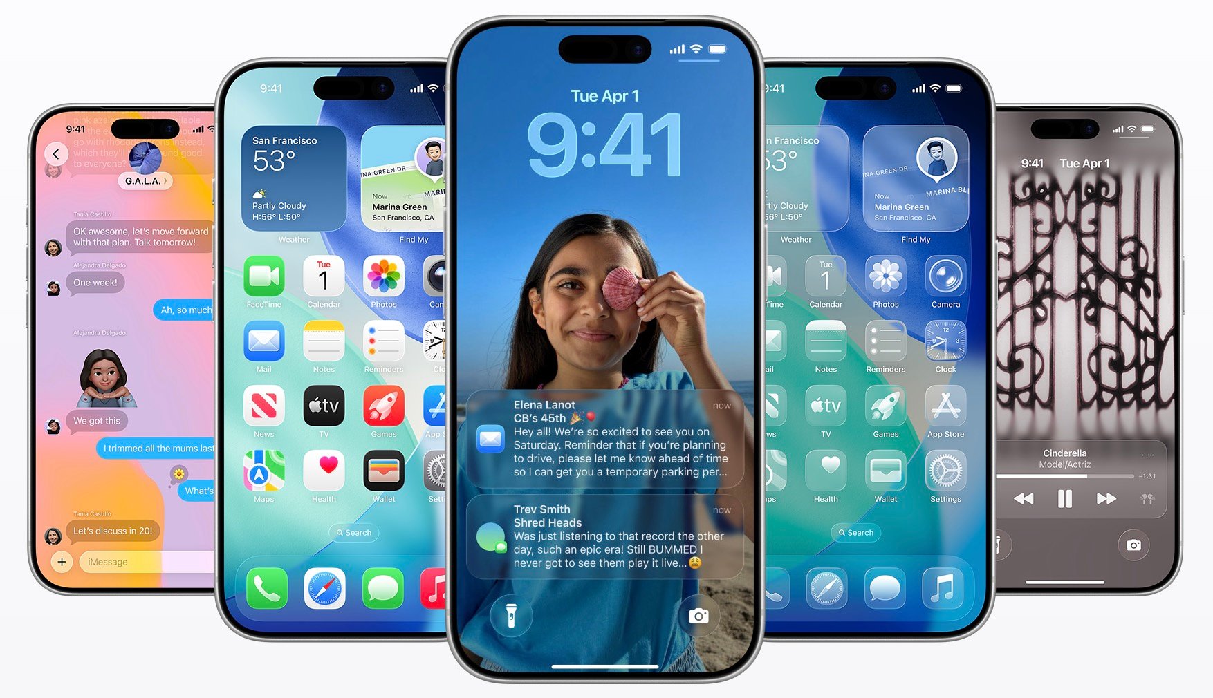 Apple iPhone showing iOS 26.6 software update with 90 security patches