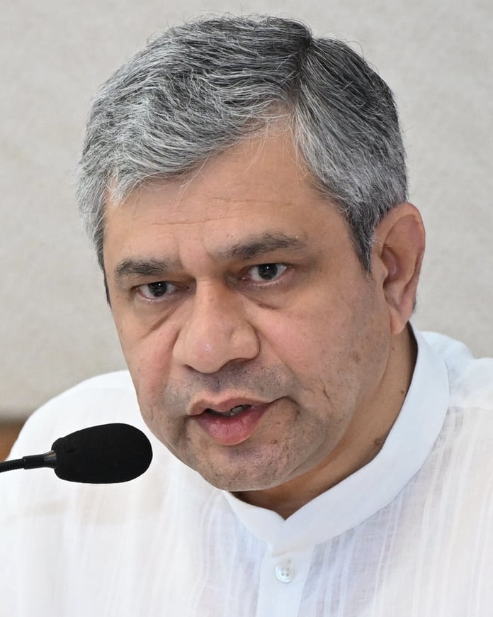 Ashwini Vaishnaw, India's Minister of Electronics and Information Technology, whose ministry issued the notice to Meta