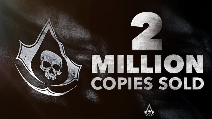 Assassin's Creed Black Flag Resynced launch milestone reaching 2 million copies sold on day one