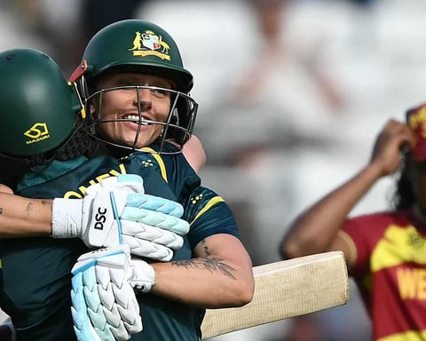 Australia cricket team celebrates at the ICC T20 World Cup 2026