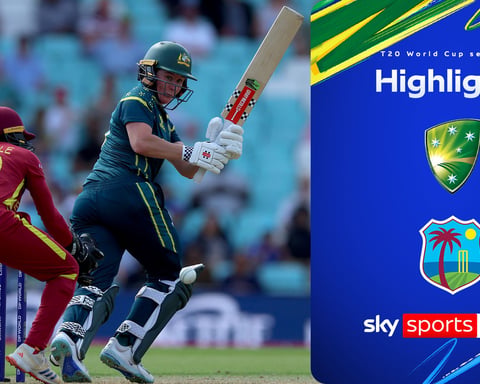 Australia beat West Indies by eight wickets in the ICC Women's T20 World Cup 2026 semi-final at The Oval London