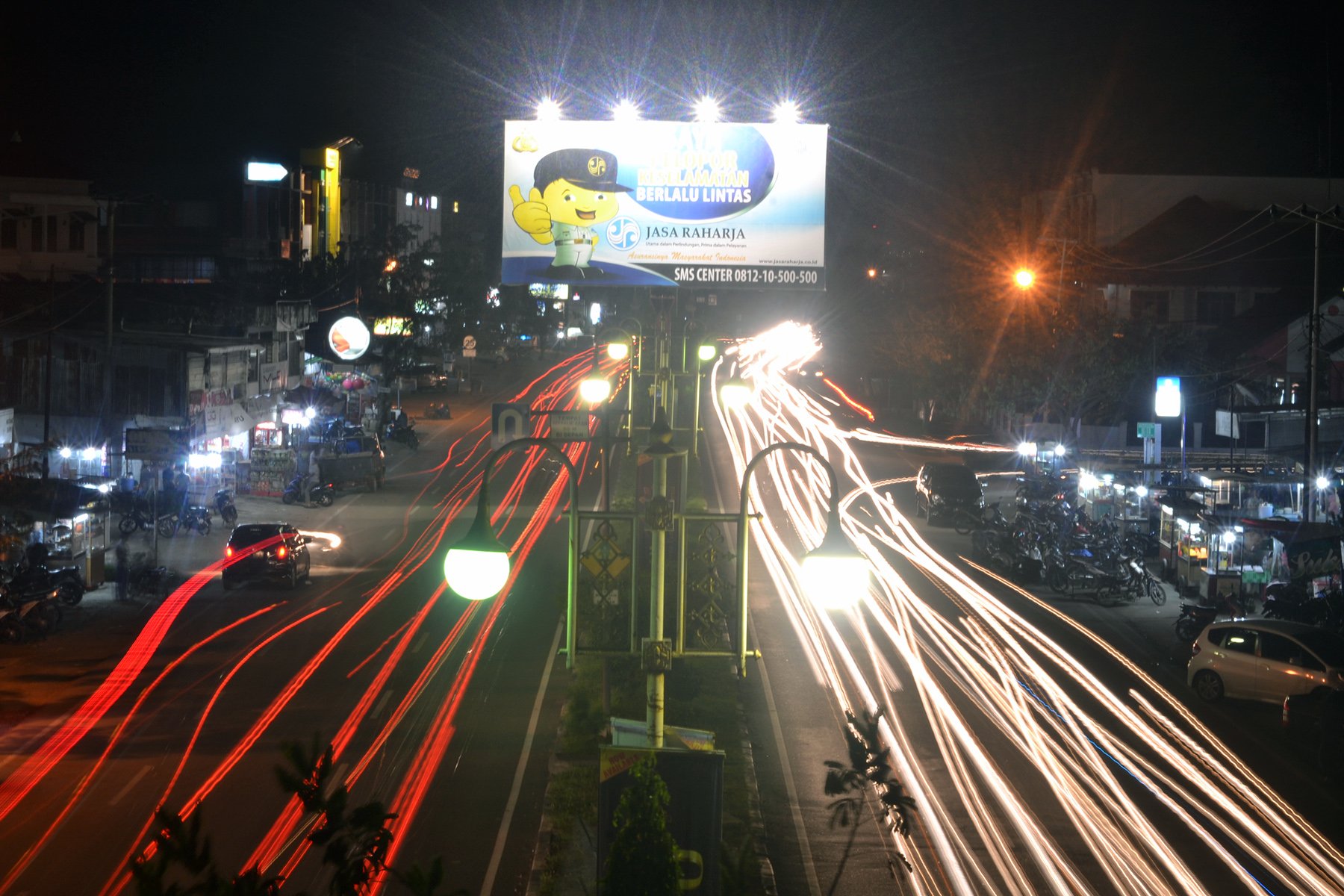 Street in Banda Aceh, capital of Aceh province, the only region in Indonesia operating under full Islamic criminal enforcement