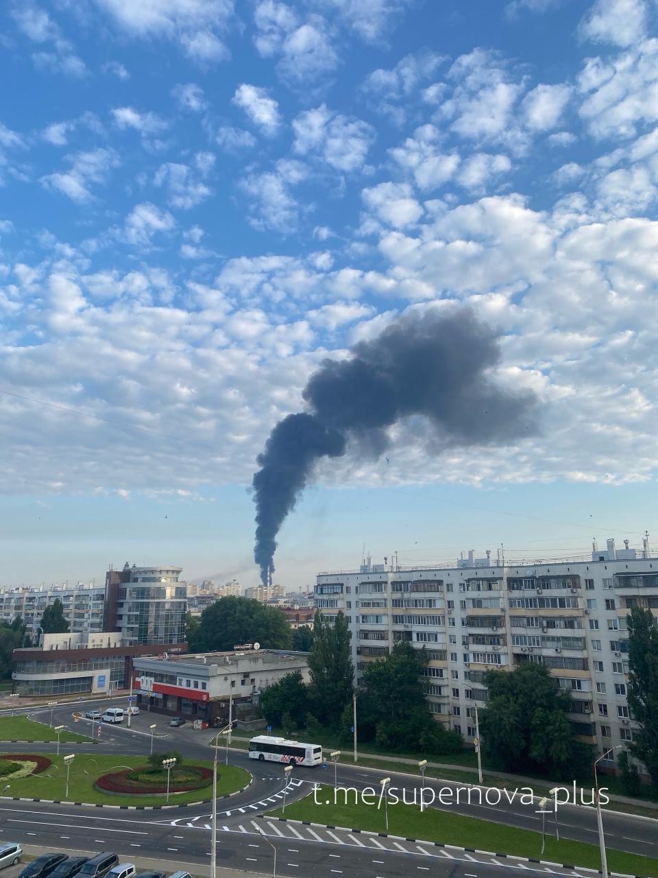 Damage at the Belgorod Energomash power plant in Russia following a Ukrainian strike July 2026