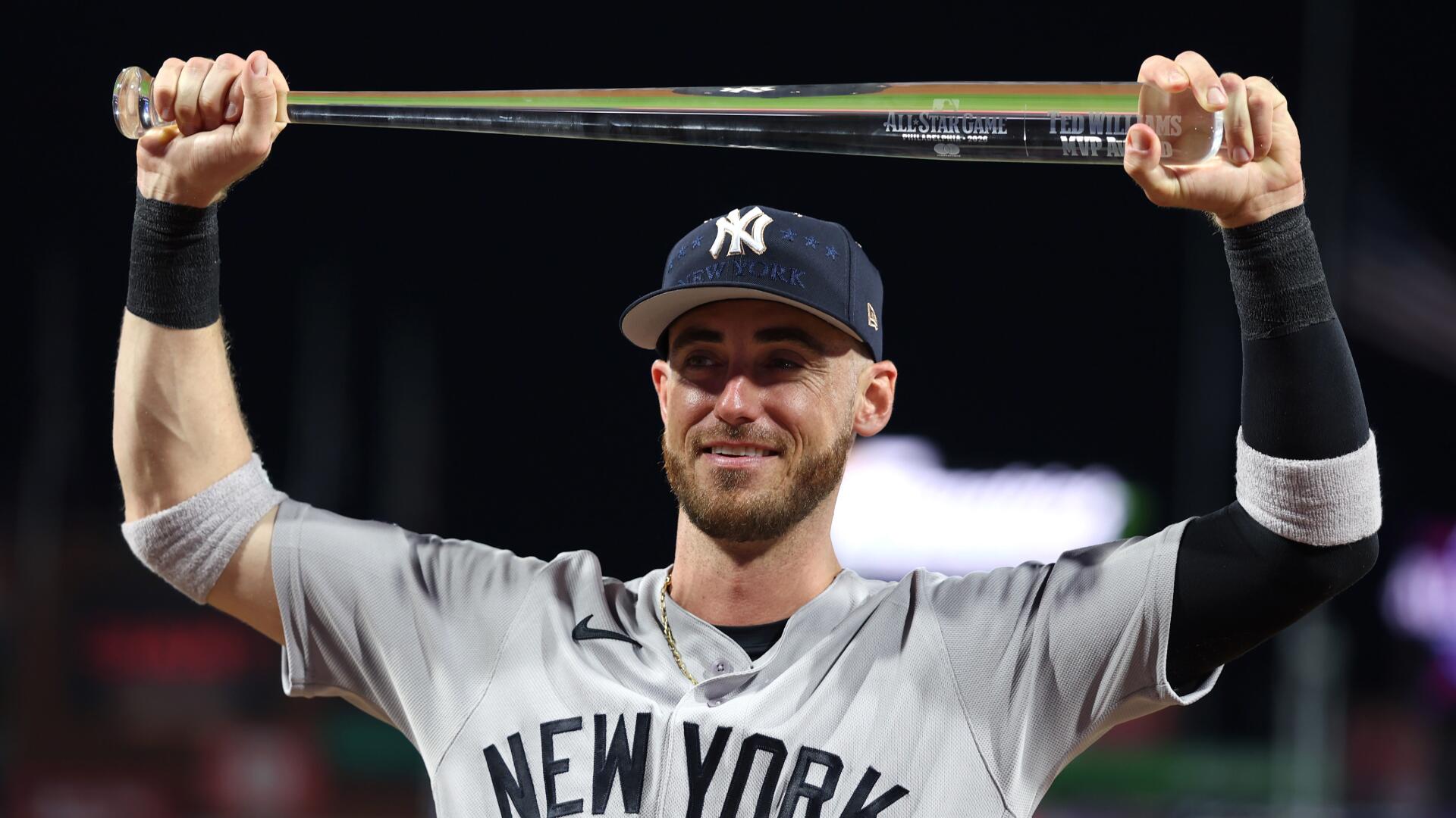 Cody Bellinger of the New York Yankees wins the 2026 MLB All-Star Game MVP award at Citizens Bank Park in Philadelphia