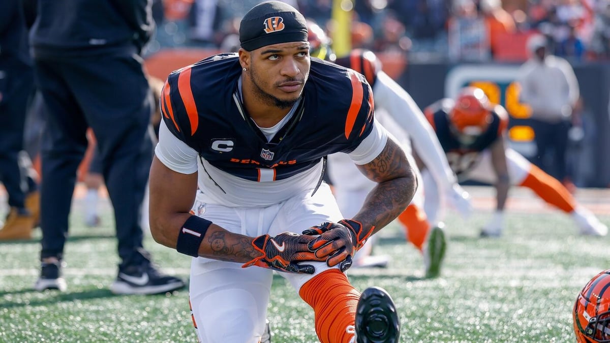 Ja'Marr Chase at Cincinnati Bengals training camp, Day 1 fight July 2026