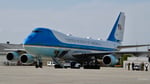 Boeing VC-25B presidential aircraft during final assembly