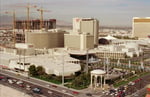 Caesars Palace Hotel and Casino exterior on the Las Vegas Strip